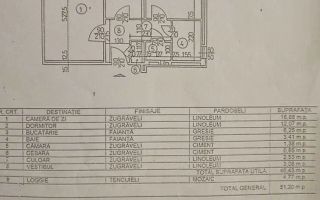 2 Camere - 52MP | Decomandat | Reabilitat | 2 Lifturi | M Drumul Tab - Schiță 8