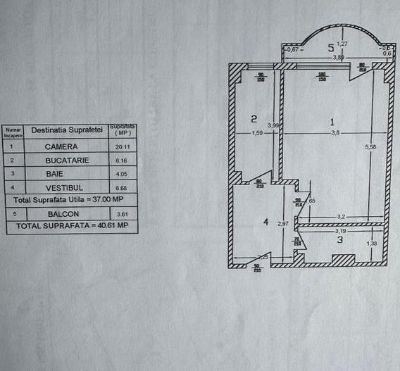 Garsonieră de vanzare Uverturii-Lujerului - Poză 9