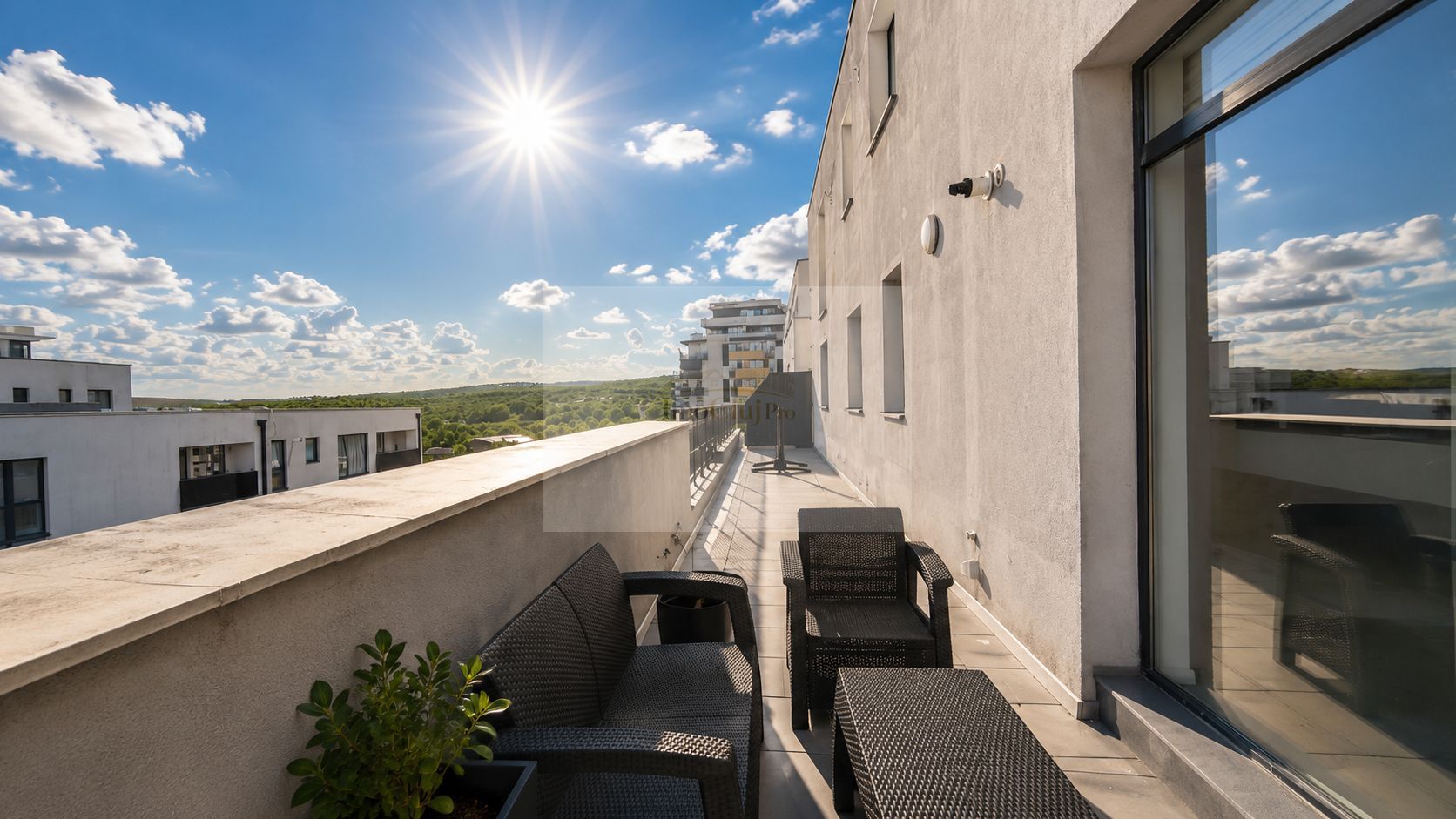 Penthouse Exclusivist | 120 mp+60 mp terase | Baza Sportivă Gheorgheni - Poză 11