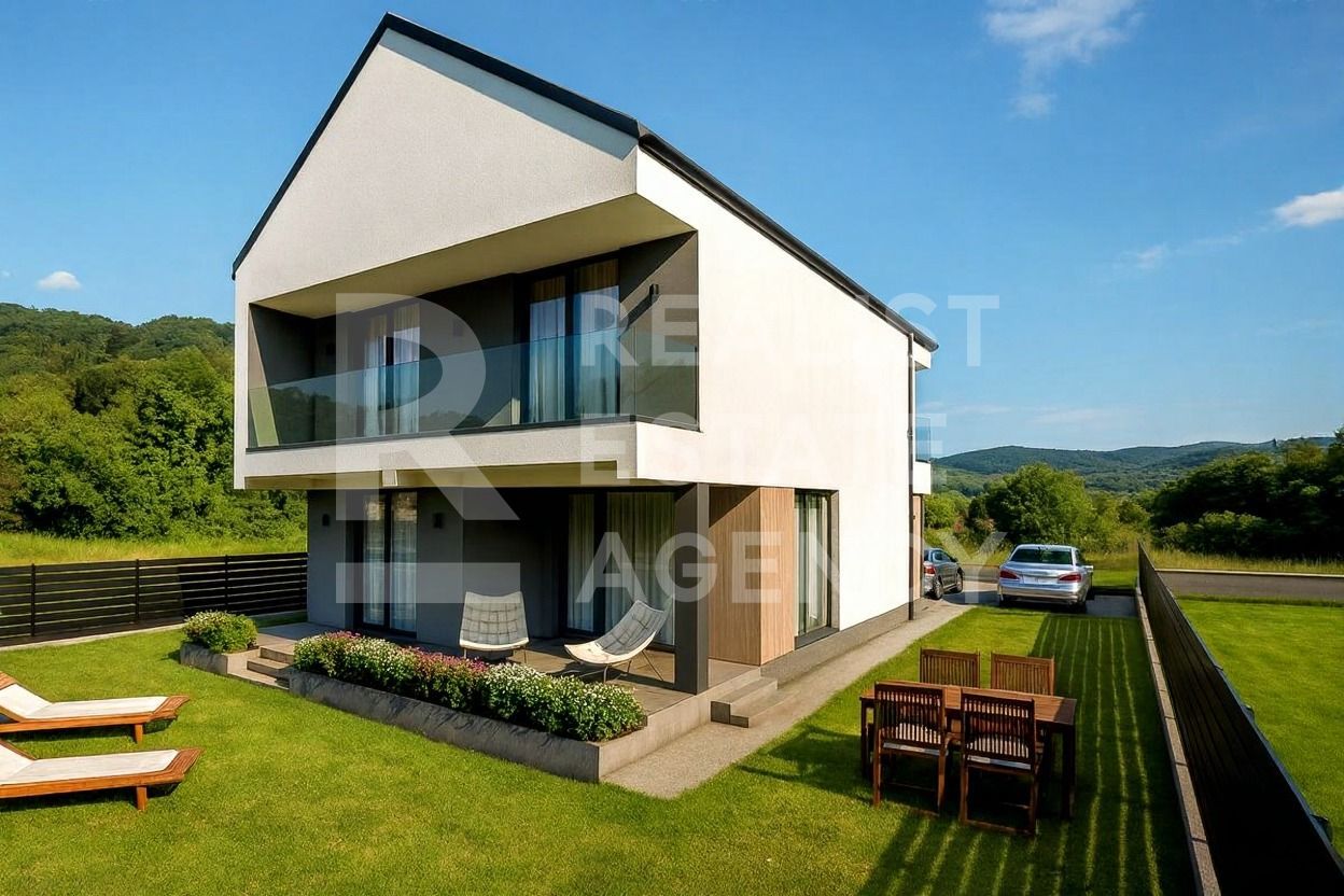 Vânzare, casă modernă, 4 camere, Cristian - Poză 1