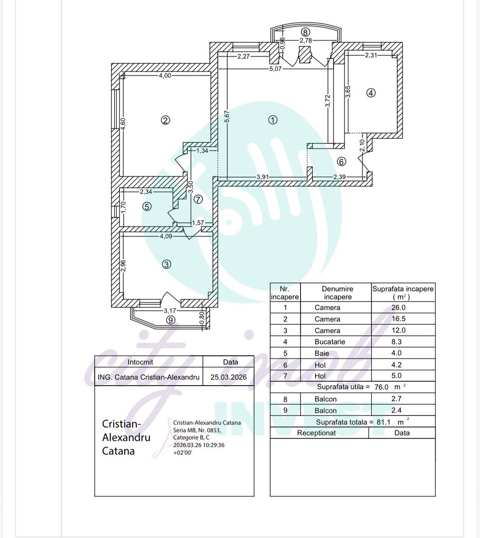 3 camere Matei Basarab - Poză 23