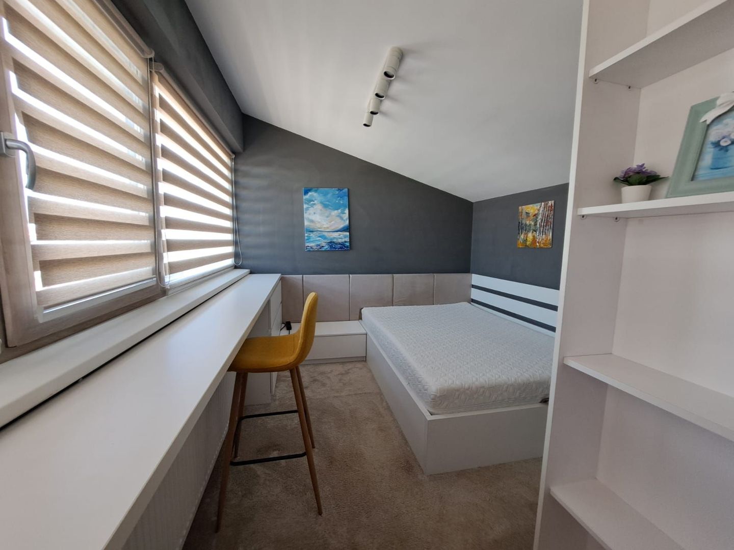 Apartament 2 camere tip penthouse 51 mp Tatarasi Cubis 450 euro - Poză 6