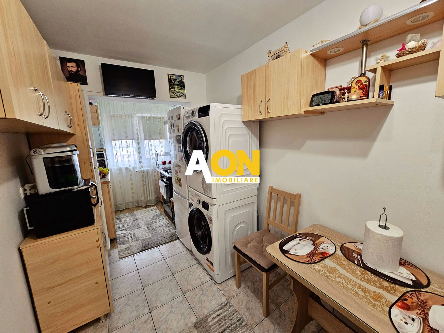 Garsoniera finisata, mobilata, utilata, 30 mp utili, zona FLIPS - Poză 4