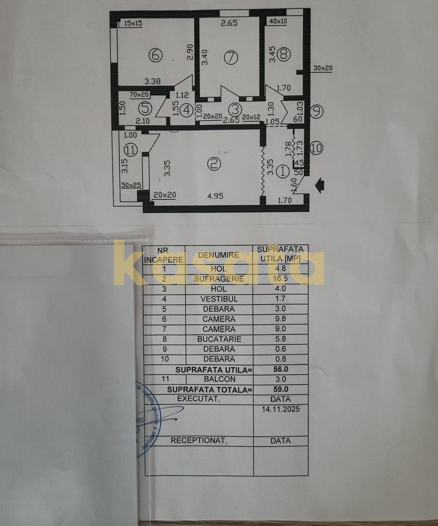 Apartament 3 camere 🏡 | Drumul Taberei Favorit 📍 | Metrou 1 min 🚇 - Schiță 21