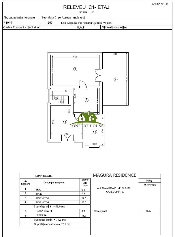 Casă individuală Noua 2026 P+E /Măgura Residence/ Mihăești – VL - Poză 12