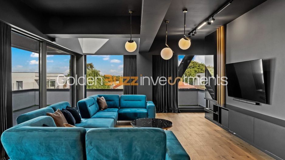 Apartament 3 camere lux | 140 mp | 33 mp terasă | Șos. Petricani - Poză 1