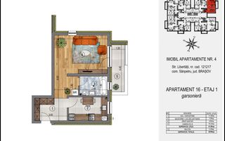 COMISION 0% / Garsonieră / Credit / Sânpetru - Poză 5