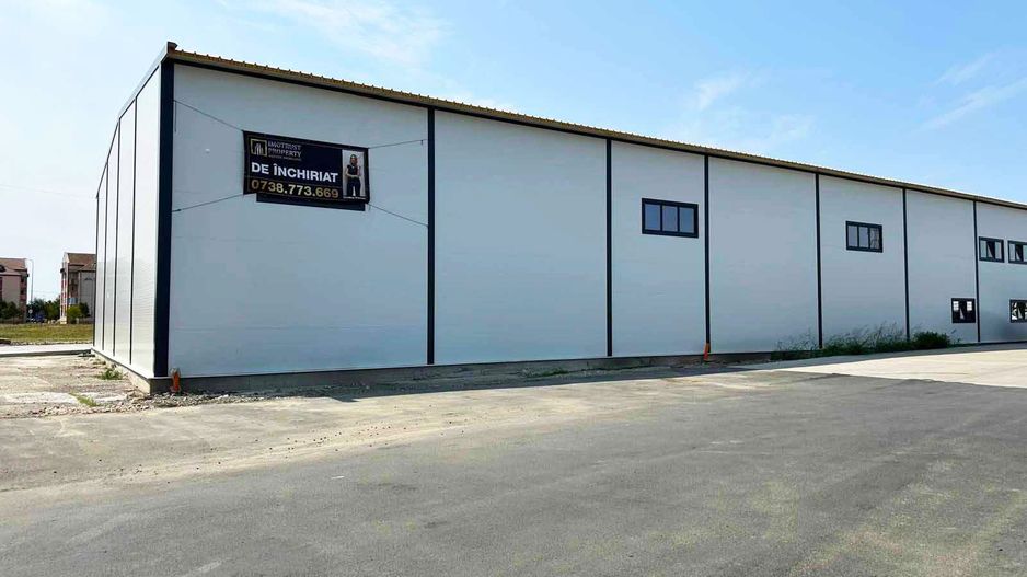 Hala industriala noua de inchiriat – 700 mp | Arad Micalaca Est - Poză 8