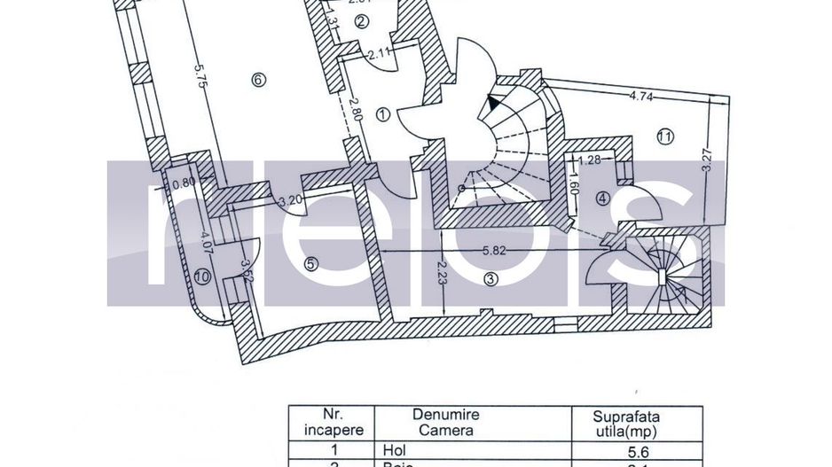 APARTAMENT 3 CAMERE | ZONA CIȘMIGIU | 80MP | RENOVAT INTEGRAL | TERASA - Poză 16