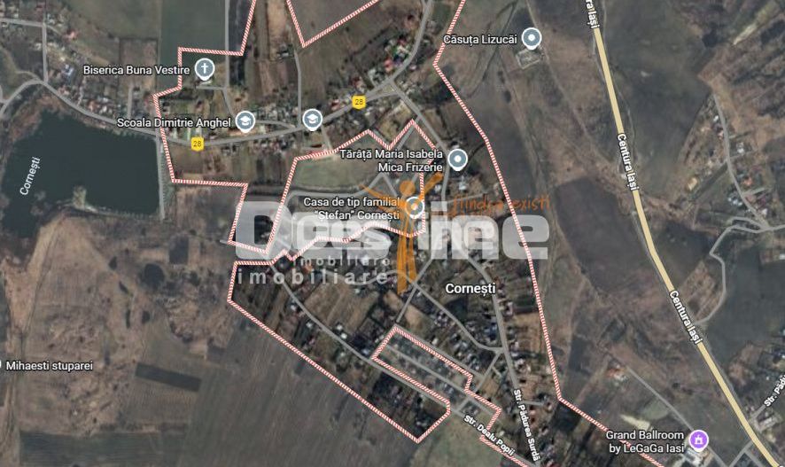 Parcele de vanzare  Cornesti, Miroslava, 17.000 EURO / PARCELA - Poză 1