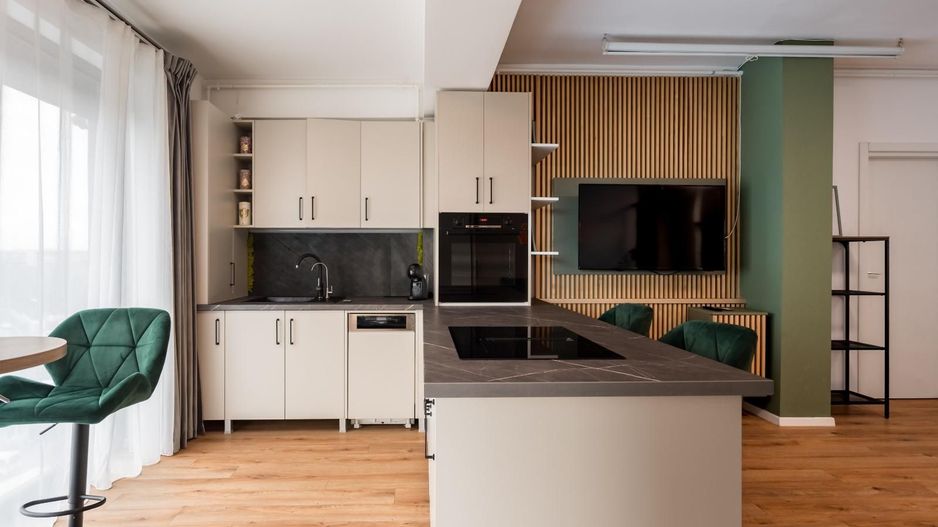 Short-term rent: 3 rooms apartment | Northside Park | Sector 1 - Poză 2