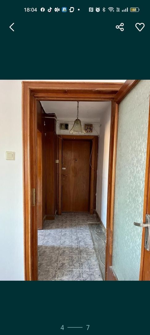 Ag EUROPA vinde ap 2 cam NEFINISAT 46mp, etaj 4 în CENTRU. - Poză 4