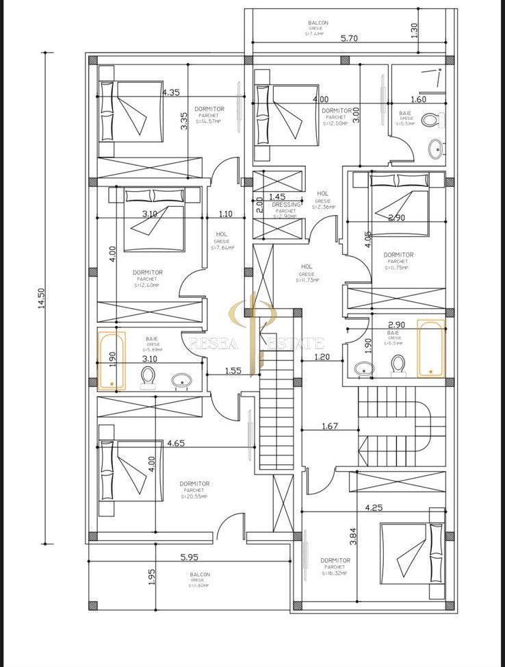 Duplex modern 4 camere - P+E cu teren generos în Giroc – Comision 0% - Poză 4