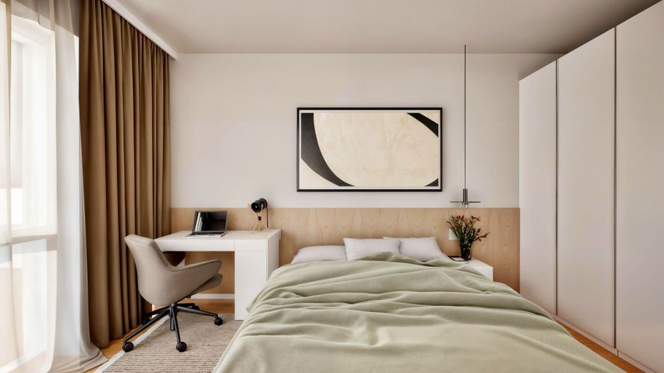 Apartament nou cu 2 camere - Poză 1