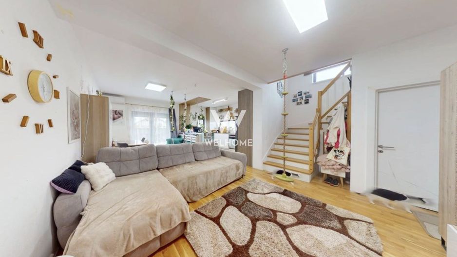Casa de vanzare in Cristian - duplex - 125 mp utili + teren de 250 mp - Poză 13