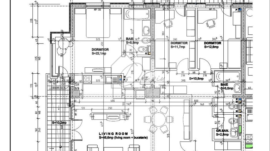 Apartament 4 camere de vanzare Baneasa I Complex Privighetorilor - Poză 2