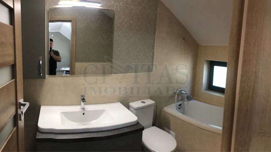 Casa noua, 130 mp, S+P+M, zona strazii Paris, ideal sediu firma! - Poză 5