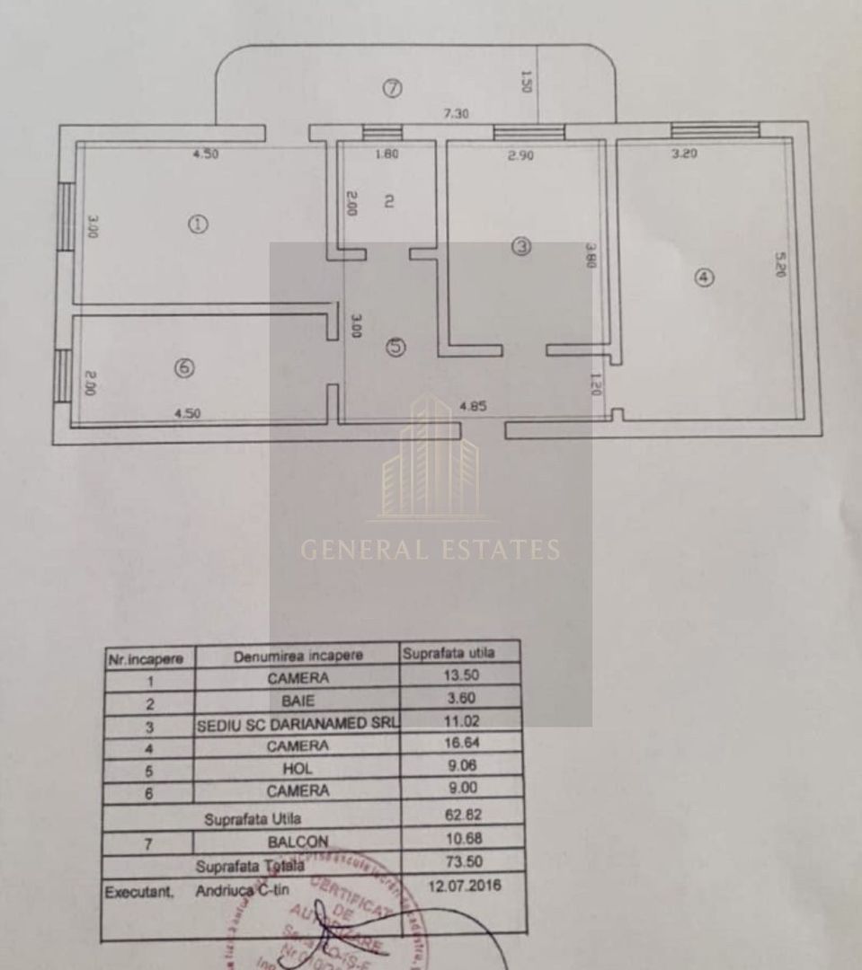 Spre Vânzare apartament cu 3 camere, în Centru, Păcurari - Poză 19