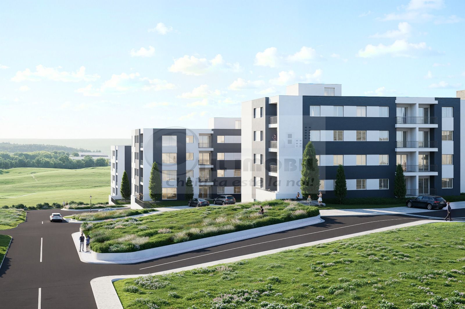 Apartament decomandat Cug Valea Adanca, bloc nou, cartier rezidential - Poză 7