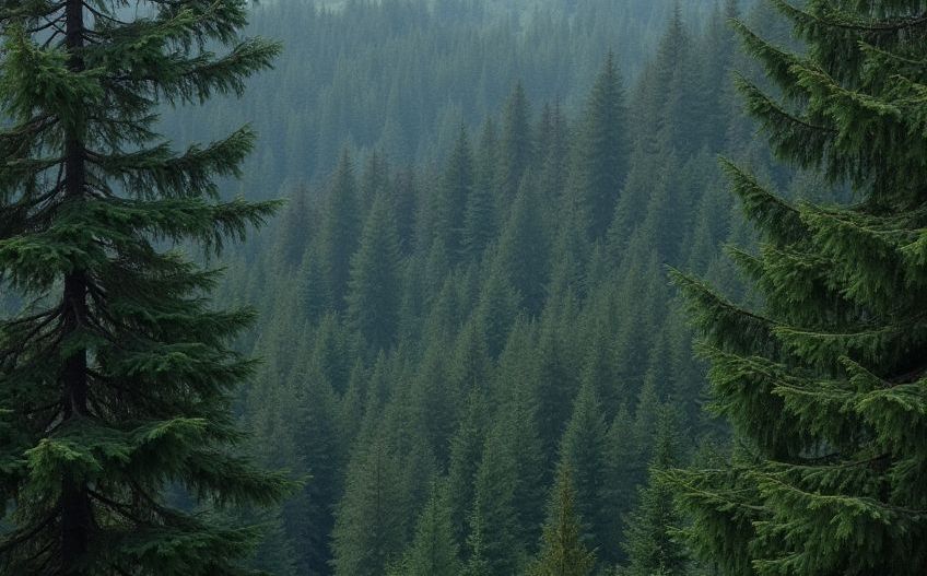 149 ha pădure mixtă (rășinoase și fag), Dambovita – acces excelent - Poză 2