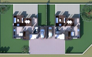 Duplex superb despartit prin garaj - Poză 18