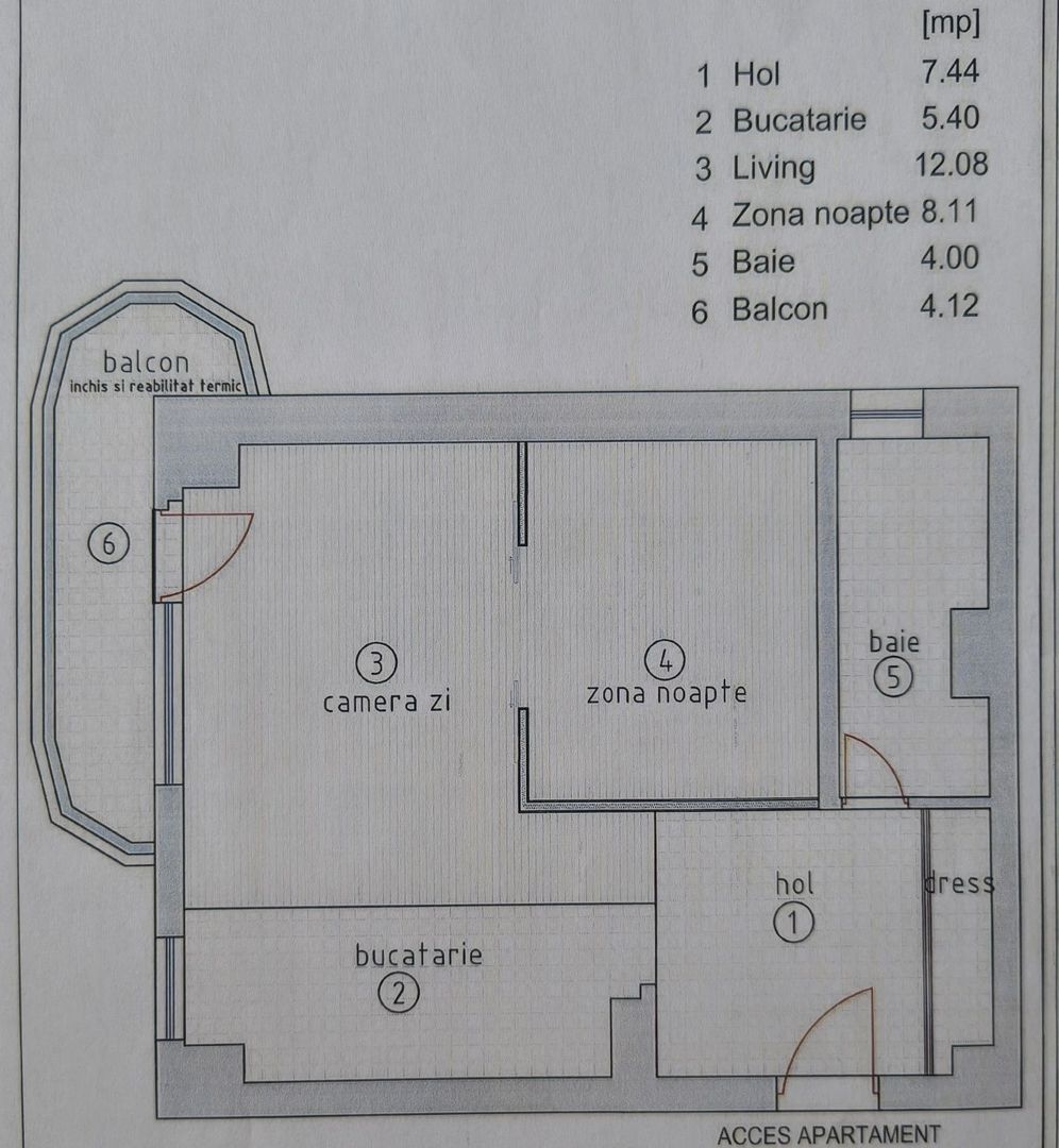 Studio 41 mp, modern, balcon, 5 min Parcul IOR, etaj 6, metrou Muncii - Poză 4