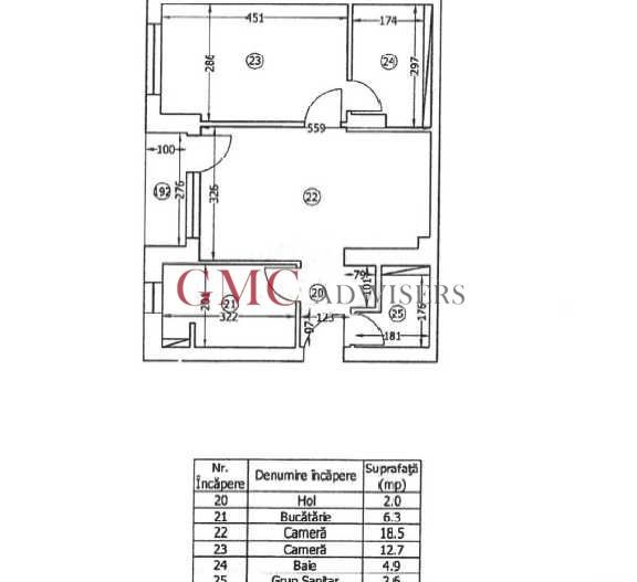 Apartament 2 camere ONIX PARK NORTH RESIDENCE PIPERA - Poză 8