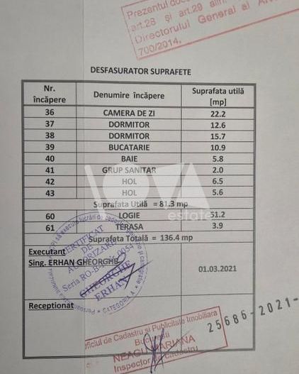 De vânzare: apartament 3 camere + terasa 51mp- parcare -Drumul Taberei - Poză 16