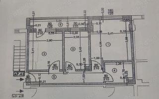 Apartament 2 Camere Parc Tudor Arghezi/Metalurgiei cu Loc de parcare - Schiță 9