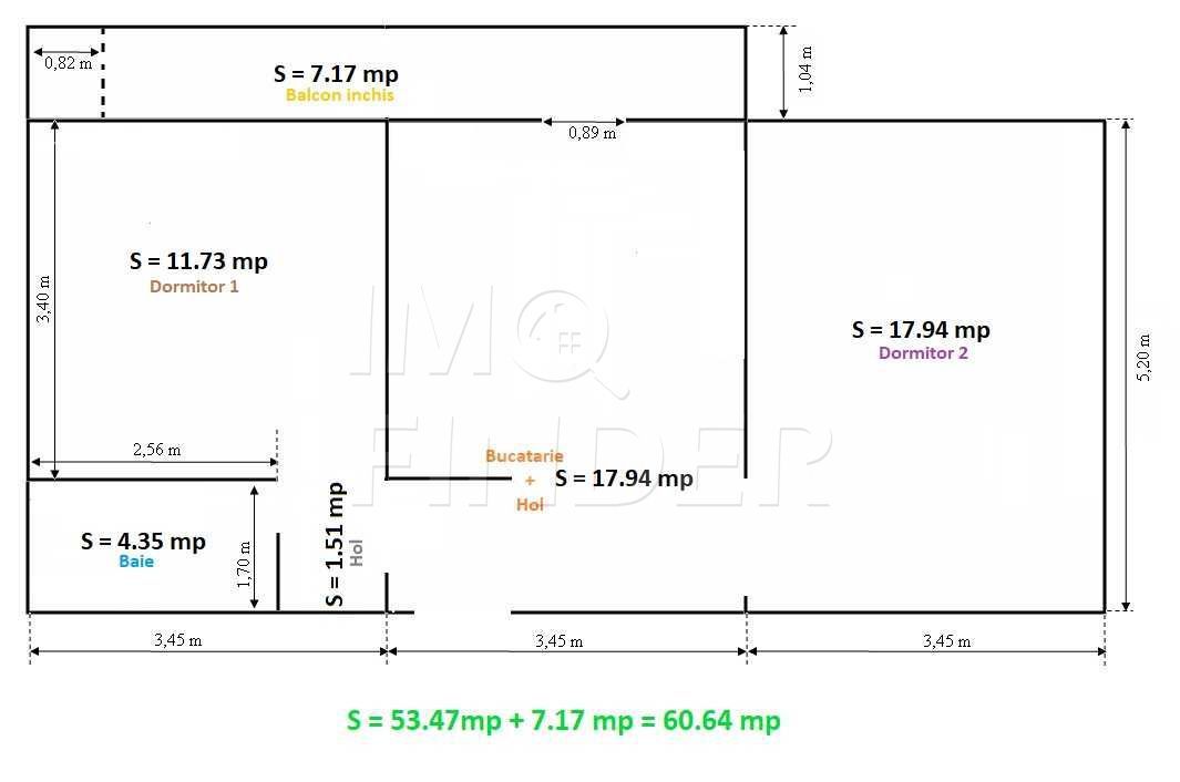 Vanzare apartament 2 camere Zorilor zona Gh. Dima - Poză 8