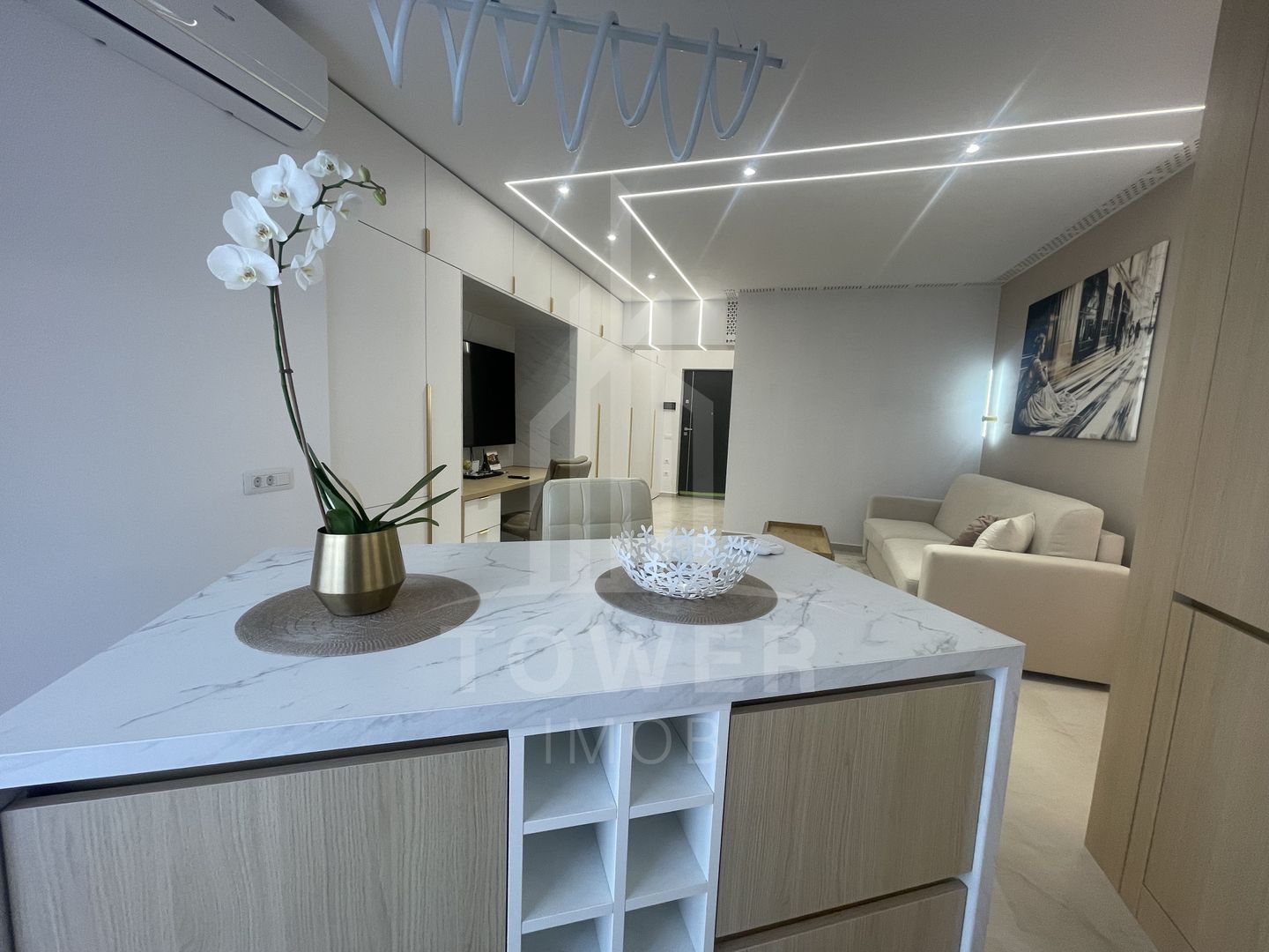 Garsoniera de lux pentru închiriat-in bloc nou-EVO - Poză 5