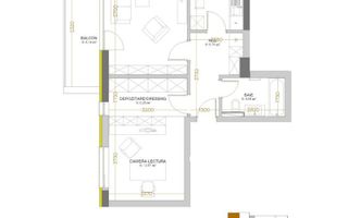Apartament cu 2 camere in Urban Plaza - Schiță 20