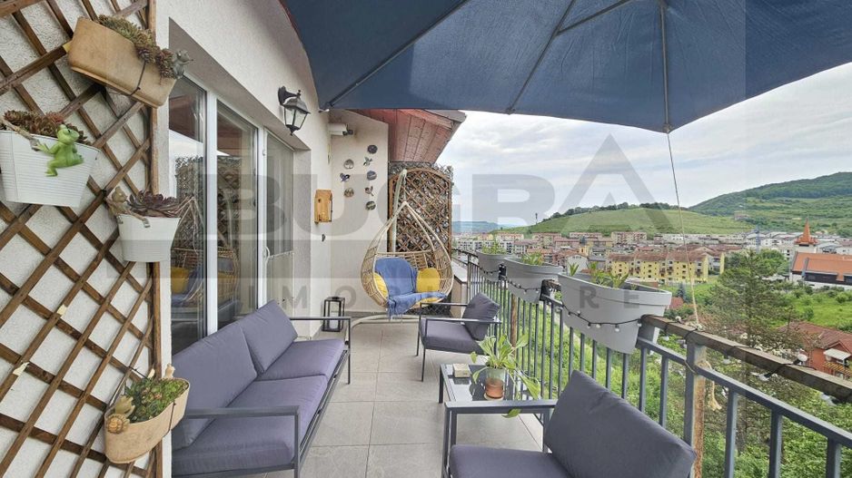 Apartament de 2 camere, modern, 48mp, terasa 25mp, zona Cetatea Fetei - Poză 6