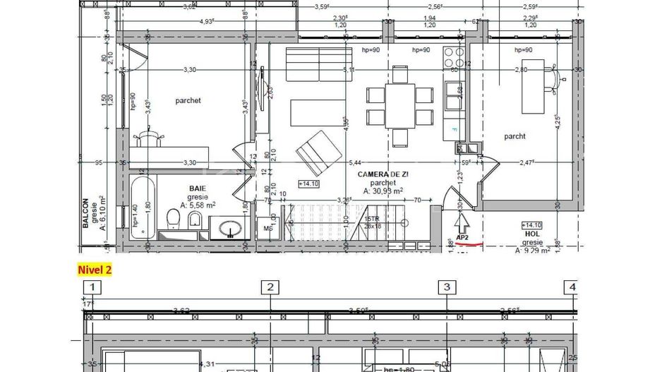 Vand Apartament penthouse cu scara interioara - 7 Noiembrie Cornisa - Poză 8