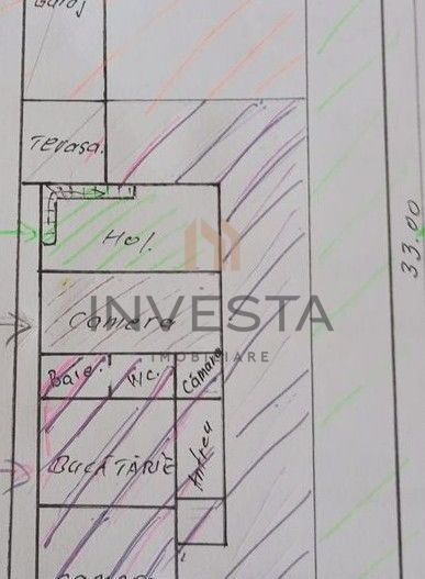Oportunitate la 2 minute de Iulius Mall/Teren cu front la 2 strazi - Schiță 2