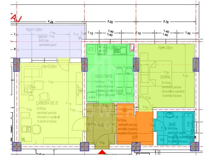 Apartament 2 camere de vânzare | Zona Cireșica-Sibiu - Poză 1