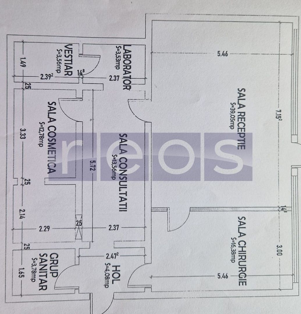 DE INCHIRIAT SPATIU COMERCIAL 100 MP  – DRUMUL TABEREI ORIZONT - Schiță 7