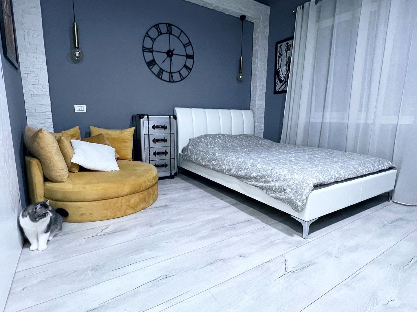 Duplex P+1+M mobilat, 127 mp, curte cu terasă, 3 parcări, Pipera - Voluntari - Poză 11