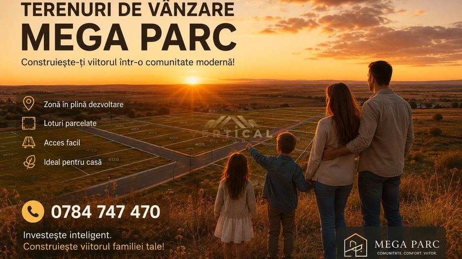 Loturi teren intravilan  Rate* 24/36 luni Mega Parc Berceni / Vidra - Poză 2