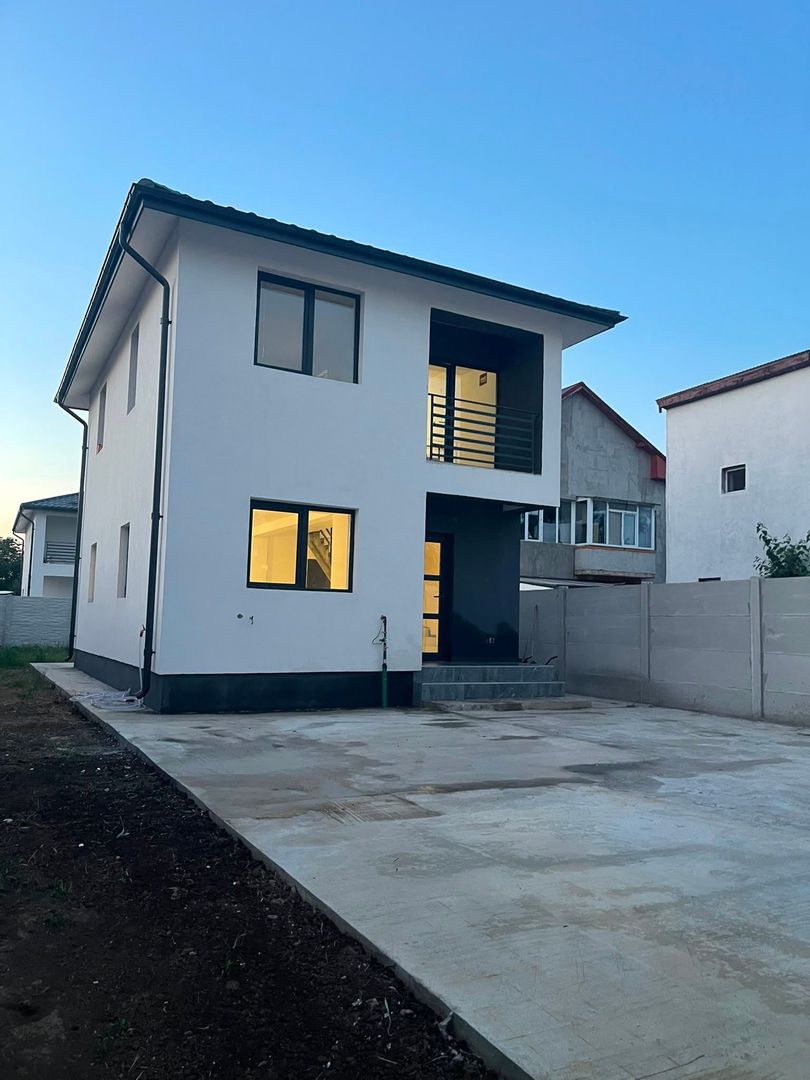 CASA INDIVIDUALA GLINA, INCALZIRE PARDOSEALA, TEREN 325 MP, COMIS 0% - Poză 1