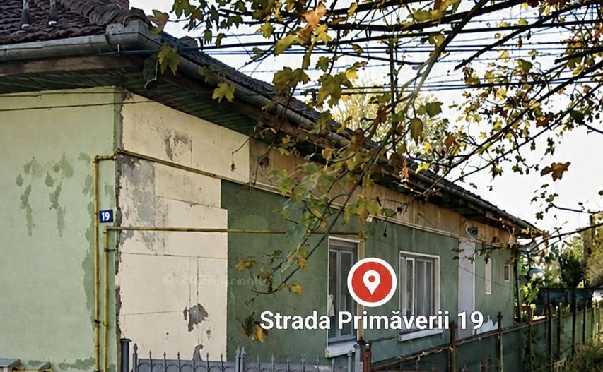 Casă 90 mp utili | Curte delimitata | Cota 1/2 teren | (Primăverii ) - Poză 1