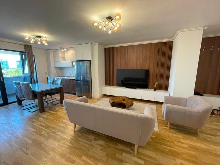 Apartament premium 2 camere, Barbu Văcărescu, mobilat, parcare, view superb - Poză 1