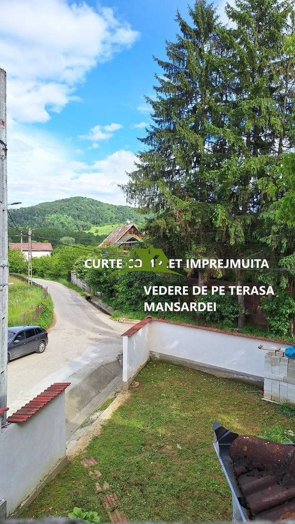 Casa P+M Lunca Bujoreni,locuibila ,imprejmuita cu gard zidit - Poză 4