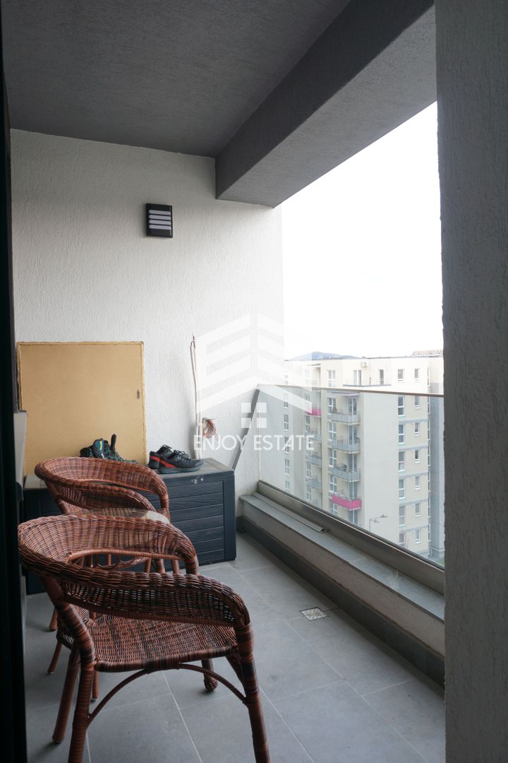 Apartament open space, etaj superior, mobilat si utilat modern - Poză 9