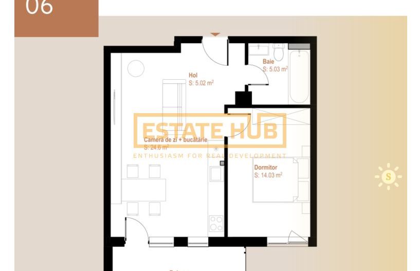 Apartament 2 camere finalizat cu CF, constructie noua, zona Vivo - Poză 12