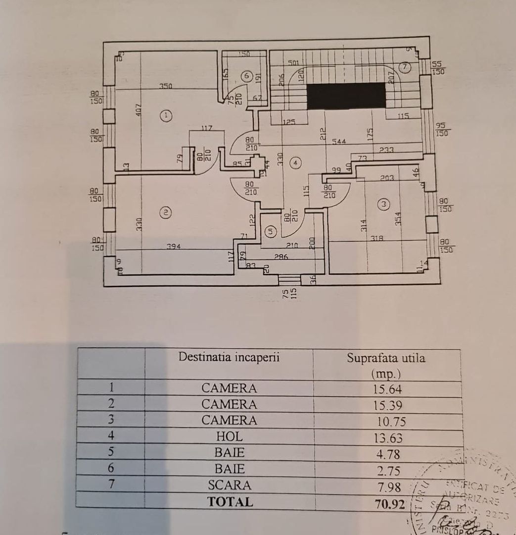Vila de inchiriat - Schiță 40