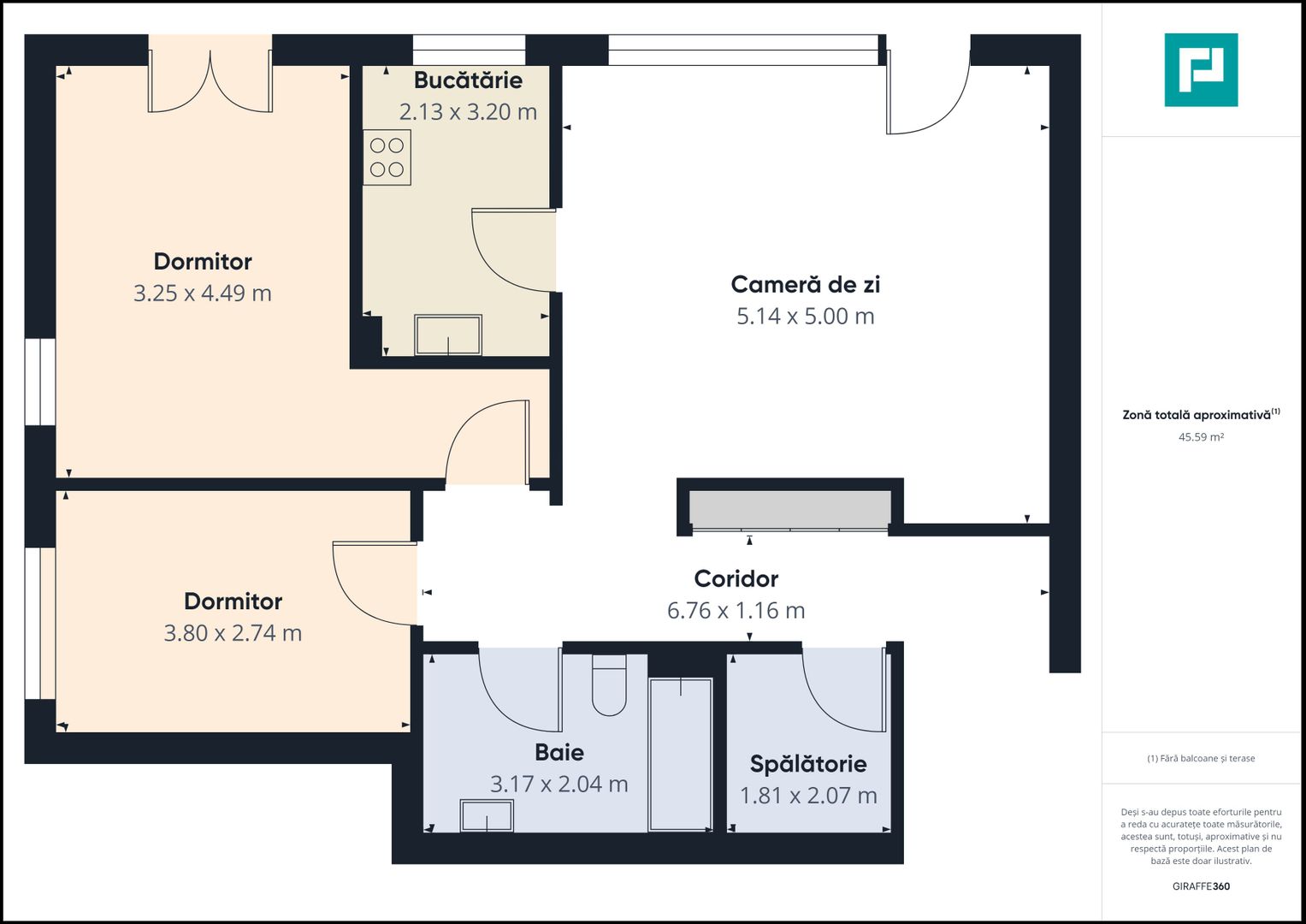 Apartament 3 camere R15 UTA - Poză 8