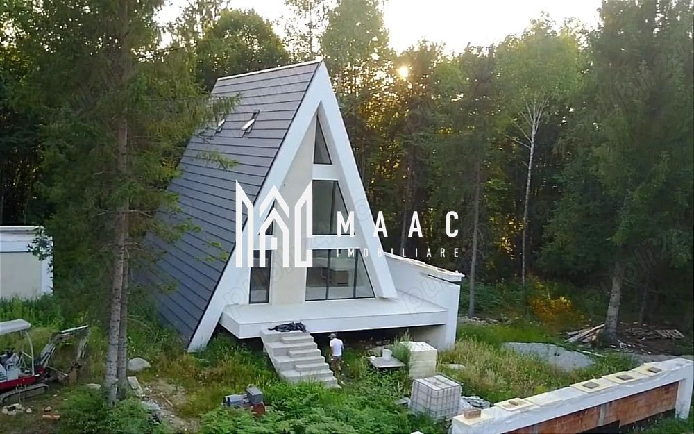 Cabană A-Frame | Porumbacu de Sus | 3 camere | 153 MPU | Castelul de Lut - Poză 1