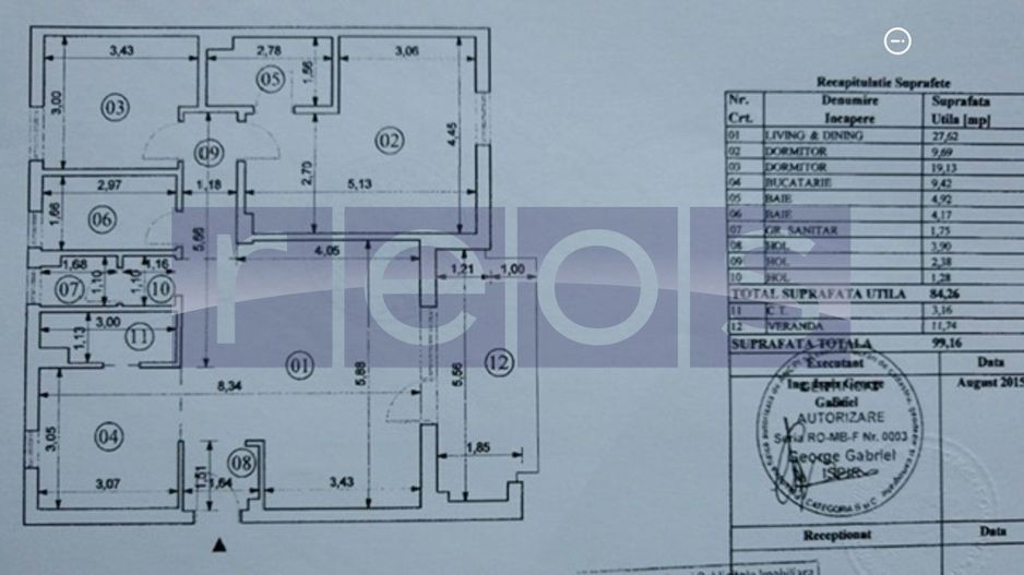VANZARE APARTAMENTE 3 CAMERE | COMPLEX REZIDENTIAL | BANEASA | 99MP - Poză 14