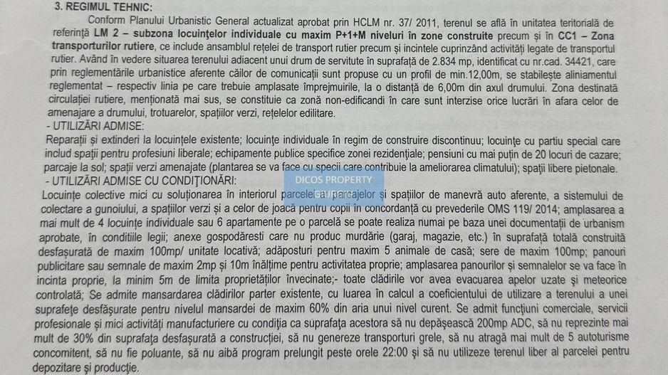 De vânzare teren intravilan 1385 mp, intrare Hodivoaia / Șos. Alexandr - Poză 2